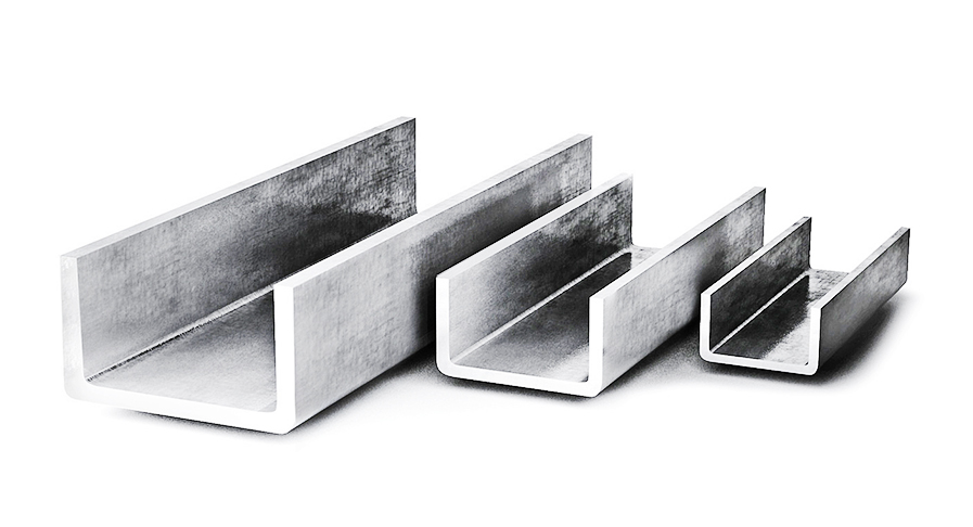 Алюминиевый швеллер (П-образный профиль)