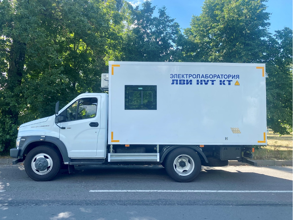 Кабельно-подстанционная электротехническая лаборатория высоковольтных испытаний ЛВИ HVT КТ 3FAV-G на шасси ГАЗон NEXT (ЭТЛ-35К)