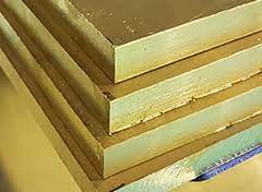 Латунная плита