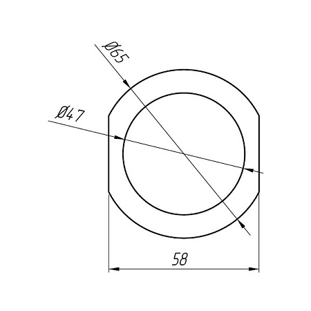 Алюминиевый профиль электротехнического назначения KТ-1025