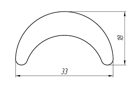Алюминиевый профиль электротехнического назначения KТ-1030
