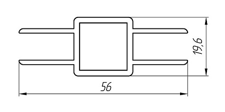 Алюминиевый профиль для торгово-выставочного оборудования KТ-635