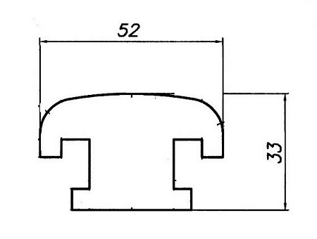 Алюминиевый профиль электротехнического назначения KТ-1933