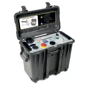 HVA45 TD Высоковольтная СНЧ установка для испытаний КЛ 6, 10 и 20 кВ с СПЭ изоляцией, с модулем TD