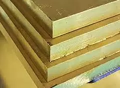 Латунная плита