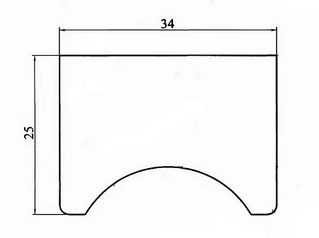 Алюминиевый профиль электротехнического назначения KТ-1931