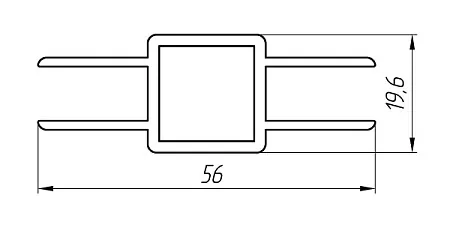 Алюминиевый профиль для торгово-выставочного оборудования KТ-635
